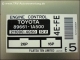 Engine control unit Toyota 896611A500 Fujitsu 2110004050 4EFE