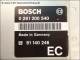 Engine control unit Opel GM 91-140-246 EC Bosch 0-261-200-540 26RT4246