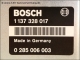 Motor-Steuergeraet EML Bosch 0285006003 1137328017 BMW 1726217 28RT8526