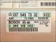 ASR Control unit Mercedes-Benz A 017-545-73-32 K02 Bosch 0-265-109-052