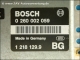 Transmission control unit BMW 1-218-129.9 BG Bosch 0-260-002-059 E30 325i