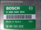 Engine control unit Bosch 0-280-000-304 GM 90-122-322 Opel Ascona Kadett