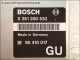 Motor-Steuergeraet GM 90410017 GU Bosch 0261200532 26RT4060