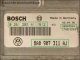 Engine control unit Bosch 0-261-203-611-612 8A0-907-311-AJ Seat Cordoba Ibiza Toledo 1.6L 1F
