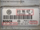 Motor-Steuergeraet Bosch 0261204844 VW 6K0906027J 26SA5218 1.8 AEX AKV ANX APQ