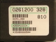 Motor-Steuergeraet Bosch 0261200328 037906022CG Seat Toledo VW Passat 2.0 2E
