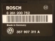Motor-Steuergeraet Bosch 0261200752 357907311A VW Passat 1.8 ABS
