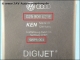 Engine control unit VW T3 025-906-021-E KEN Digijet Siemens 5WP6-003
