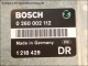 Getriebesteuerung Bosch 0260002112 BMW 1218429 DR