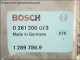 DME Control unit Bosch 0-261-200-073 BMW 1-289-786.9