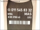 MAS Steuergeraet Mercedes-Benz A 0115458332 [01] LK 05370043 M104