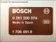 Neu! DME Motor-Steuergeraet Bosch 0261200074 BMW 1706491.9 26RT0000
