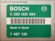 Neu! Motor-Steuergeraet Bosch 0280000564 Saab 7487135 28RT0000