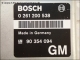 Engine control unit Bosch 0-261-200-538 Opel 90-354-094 GM 26RT3933