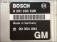 Klicken um zu vergrößern Engine control unit Bosch 0-261-200-538 Opel 90-354-094 GM 26RT3933