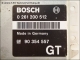 Motor-Steuergeraet Opel GM 90354557 GT Bosch 0261200512 26RT3641