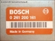 Engine control unit Bosch 0-261-200-161 1929-12 Peugeot 309 405 1.9L DFW XU9J4Z