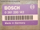 Engine control unit Bosch 0-261-200-142 60-537-834 Alfa Romeo 33 1.7 16V
