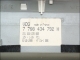 Anzeigenleiste Display 7700434792 VDO 231020035005 Renault Twingo Kontrollampen 7700434792H 