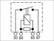 Relay No.204 VW 431-951-253-H MP Italy 12V 40A Audi Porsche