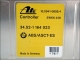 ABS/ASCT-ES Steuergeraet 34.52-1164023 Ate 10.0941-0808.4 5WK8438 BMW E36