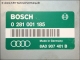 Motor-Steuergeraet Audi 8A0907401B Bosch 0281001185 Diesel