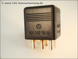 Relay 12V 40A A 001-542-68-19 $ 89-98-65 Mercedes W124 W126 W201 R129