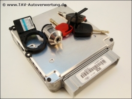 Motor-Steuergeraet Ford 95AB-12A650-PC PIGS SME-405 EEC-IV 1009339 3x WFS Sender