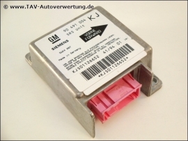 Air Bag control unit GM 90-491-004 KJ Siemens 5WK4-087 Opel Omega-B SRS Unit 1237631