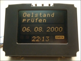 Multi-function display GM 90-569-346 Siemens 5WK7-466 Opel Vectra-B 12-36-515 24-404-028 12-36-539