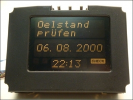 Display Multifunktionsanzeige GM 90569346 Siemens 5WK7466 Opel Vectra-B 1236515 24404028 1236539 