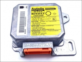 Air Bag control unit 7700-412-342-D Autoliv 550-46-64-00 AJ Renault Twingo