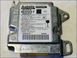 Air Bag control unit 8200-419-152 Autoliv 550-56-90-00 AE Renault MÃ©gane ScÃ©nic