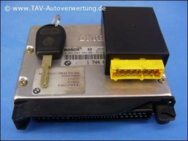 Engine control unit DME Bosch 0-261-203-484 BMW 1-744-605 1-703-732 1-427-441