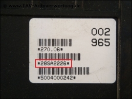 Engine control unit Bosch 0-280-000-756 Fiat Tempra Tipo Uno 28SA2226