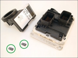 Engine control unit GM 90-532-609 RY Bosch 0-261-204-058 09-148-300 HB Opel Corsa-B X10XE 2x transmitter (out of stock)
